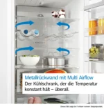 Serie 6 Kühl-Gefrier-Kombination, mehrtürig 183 x 90.5 cm Edelstahl – Bild 16