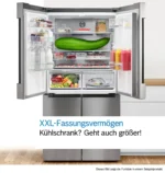 Serie 6 Kühl-Gefrier-Kombination, mehrtürig 183 x 90.5 cm Gebürsteter schwarzer Stahl AntiFingerprint, Total No Frost – Bild 10